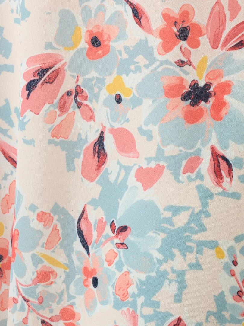 Jupe ceinture à boucle   Damart   Bleu