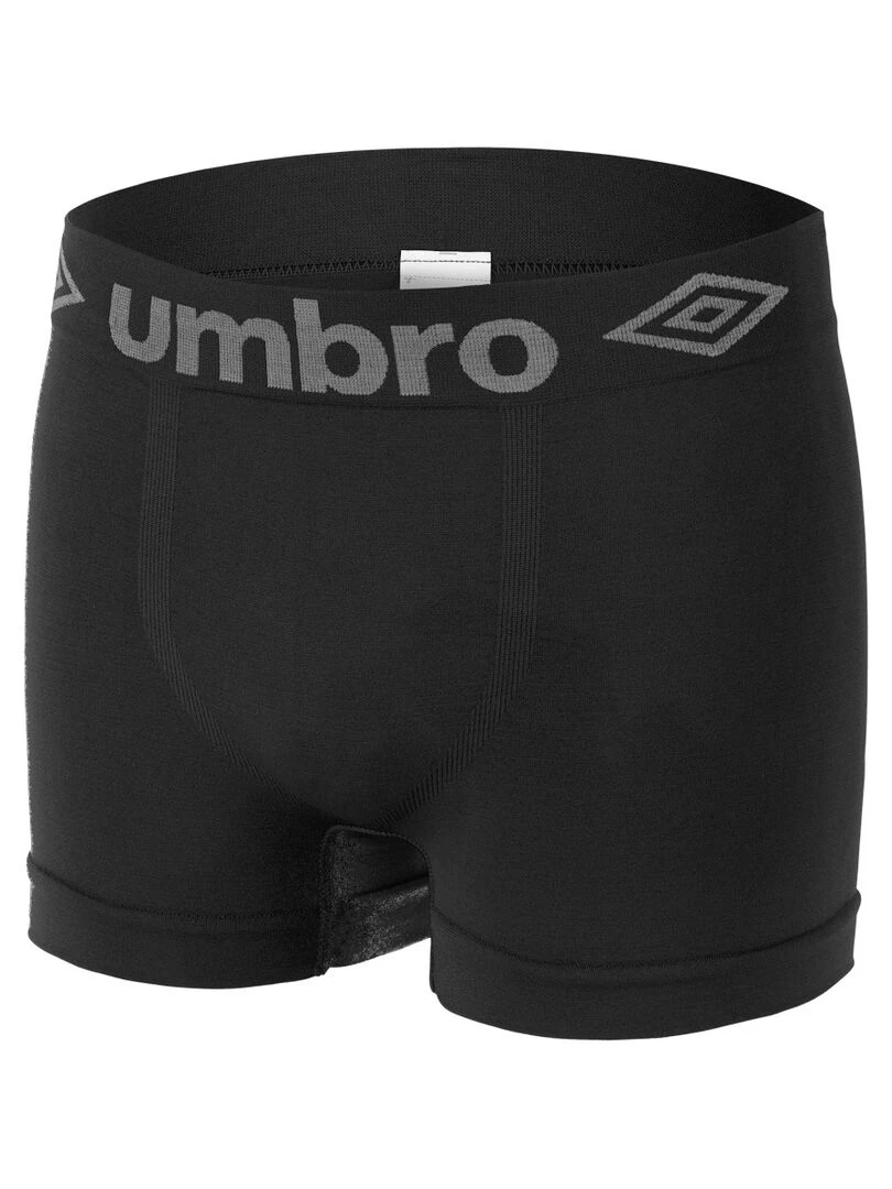 Lot de 5 Boxers homme sans couture Umbro   Gris Noir Bleu