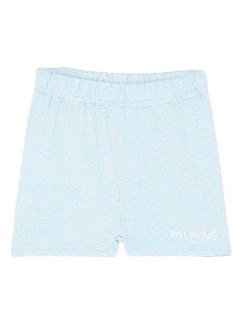 Disney   Ensemble T shirt short bébé fille Imprimé Minnie   Gris