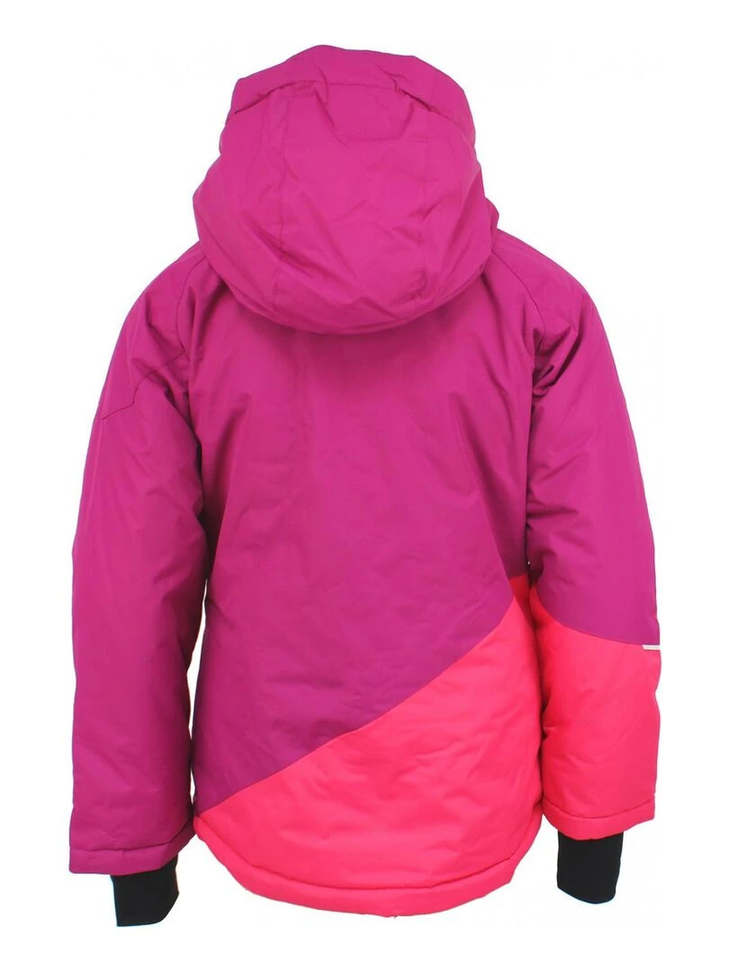 Blouson de ski fille FATENE PEAK MOUNTAIN Rose fushia