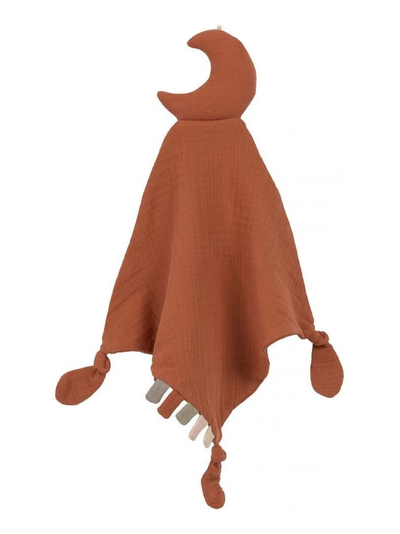 Doudou GOTS Lune rouille Multicolore