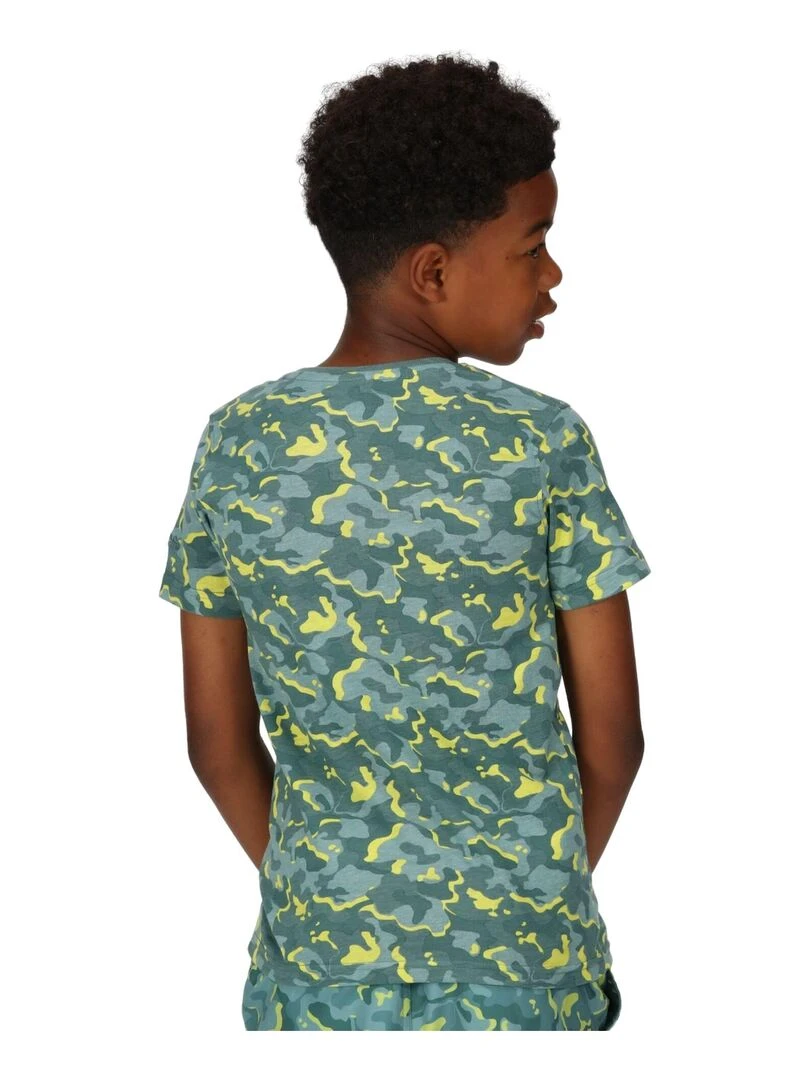 Regatta   T shirt BOSLEY   Vert foncé