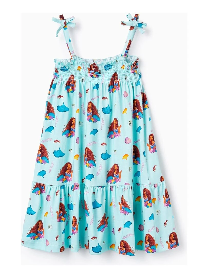 Robe Imprimée En Coton Pour Fille 'Ariel' LICENSE Vert clair