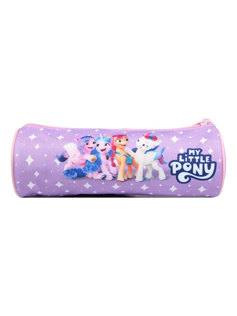 BAGTROTTER Trousse scolaire ronde My Little Pony Violet   Violet