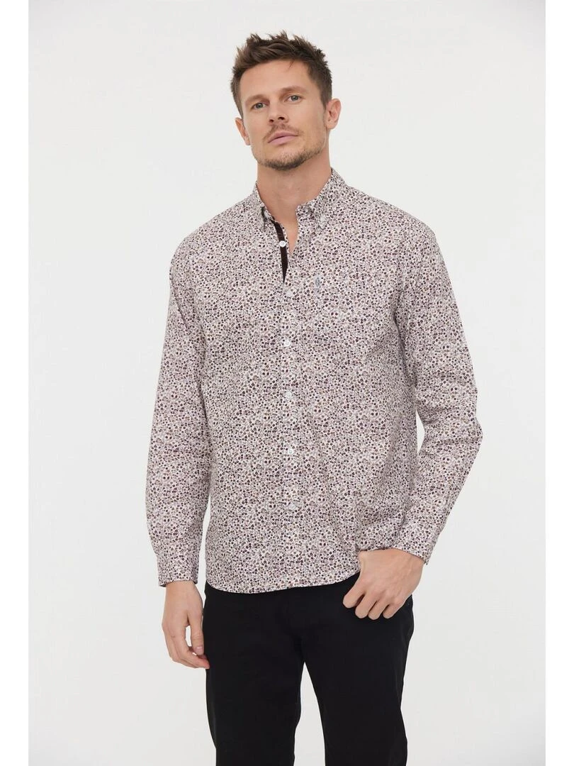Lee Cooper Chemise manches longues coton regular DIOLI Rose clair