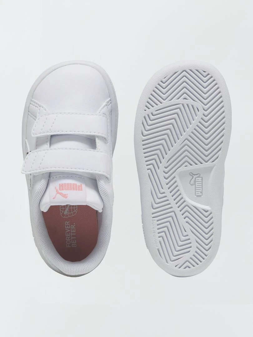 Baskets smash crystal 'Puma'   blanc
