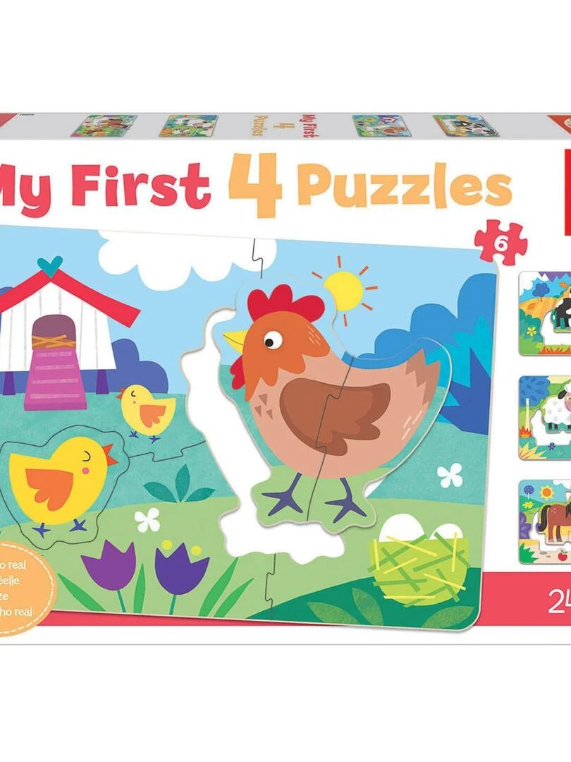 Mes Premiers Puzzles Progressifs de 5 à 8 pièces : Mamans et bébés N/A