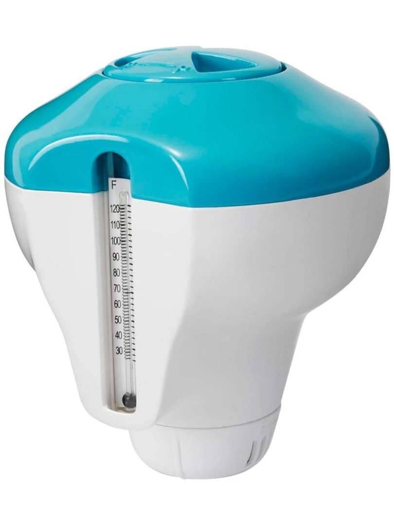 Doseur de chlore flottant avec thermomètre   N/A