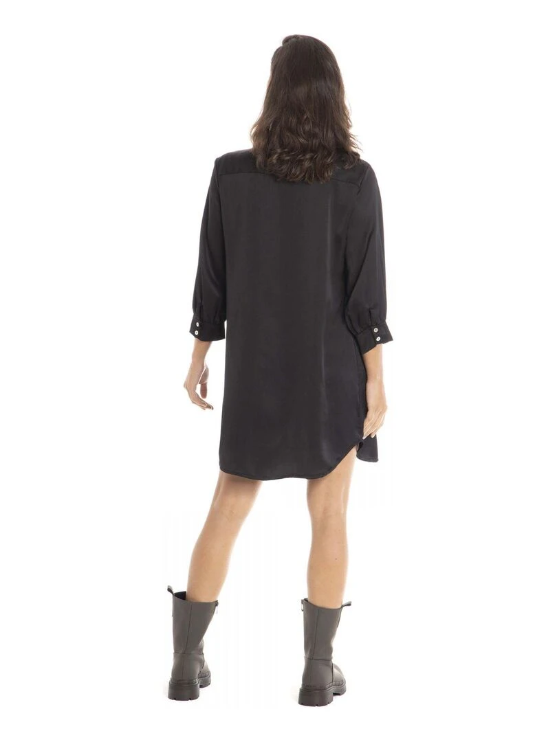 Robe chemise ROSIE   Gérard Pasquier   Noir Noir