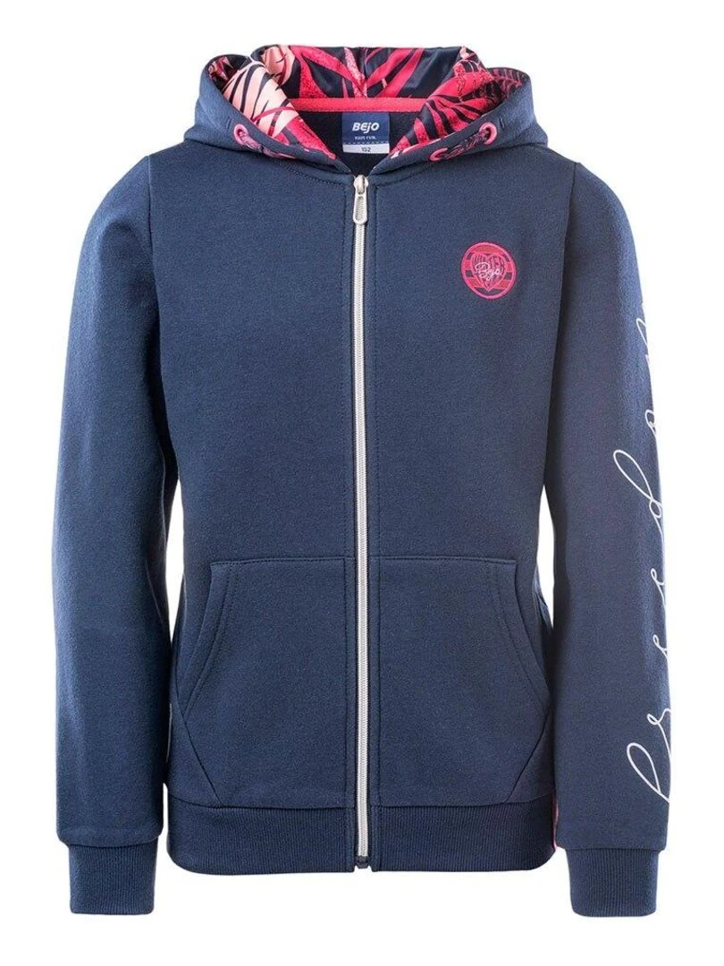 Bejo Veste à capuche ASHIRA Bleu foncé