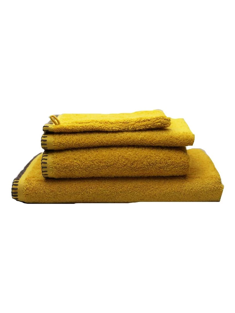 Serviette invité grand hôtel Jaune
