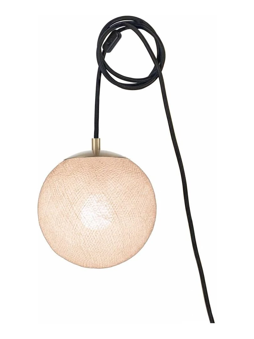 Suspension Nomade Apapa Laiton   Rose pâle