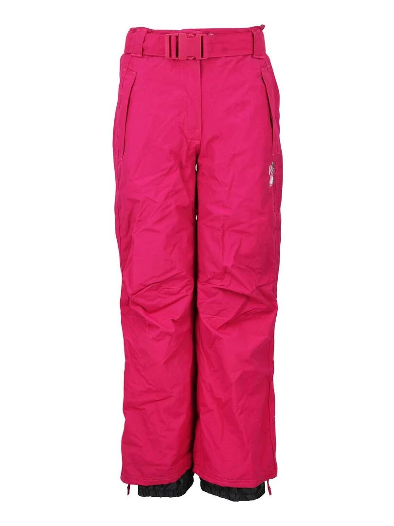 Pantalon de ski fille GARALOX PEAK MOUNTAIN Rose fushia