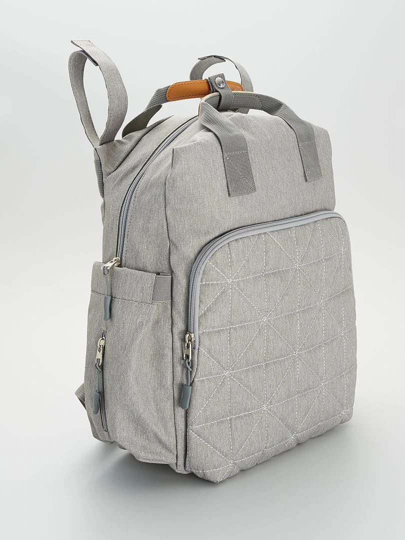 Sac à dos à langer   GRIS