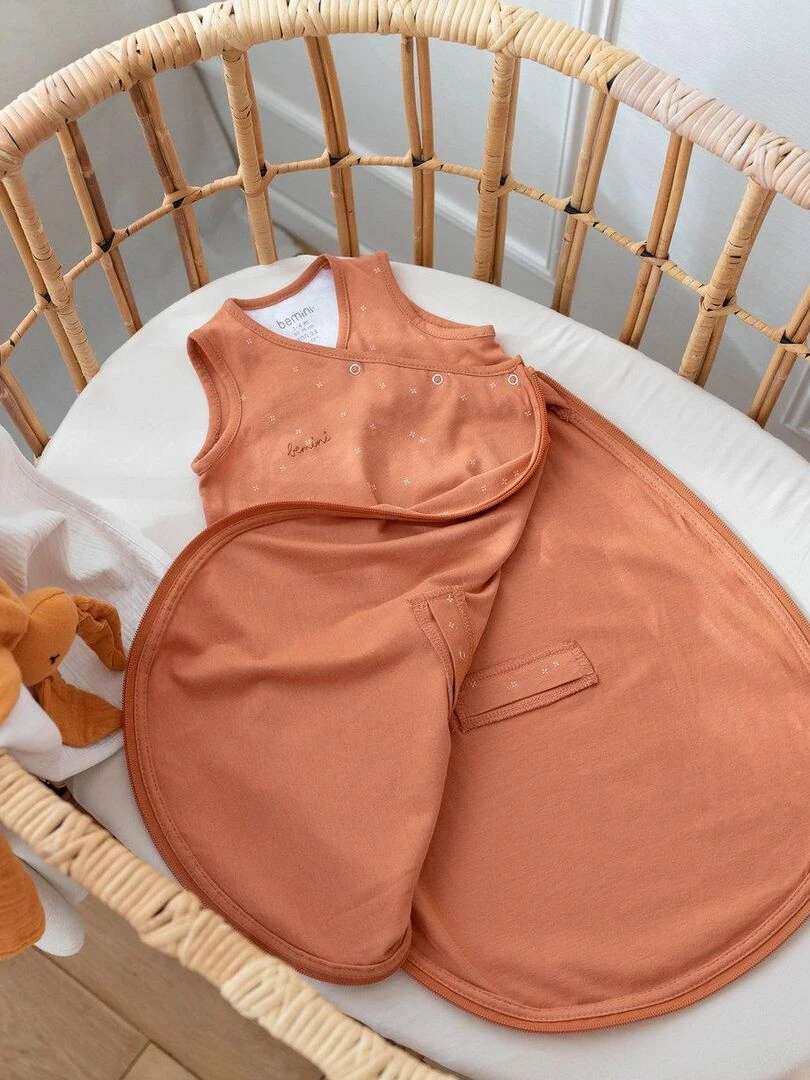 Bemini Gigoteuse  sans manches Jersey   Camel