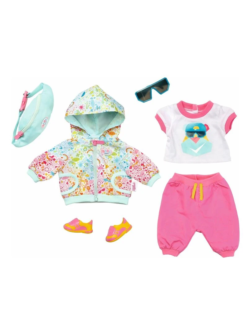 Baby born Tenue de vélo Play & Fun Deluxe 43 cm N/A