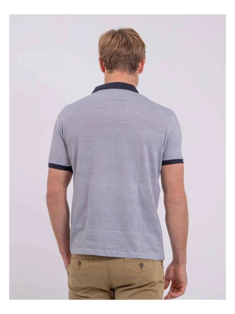 Polo manches courtes pur coton PIVOLKAN Bleu marine