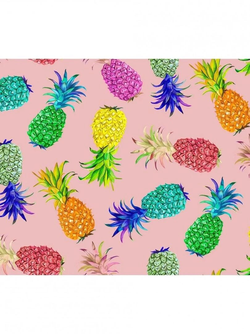 Set de table 30 x 44 cm Ananas rose Rose