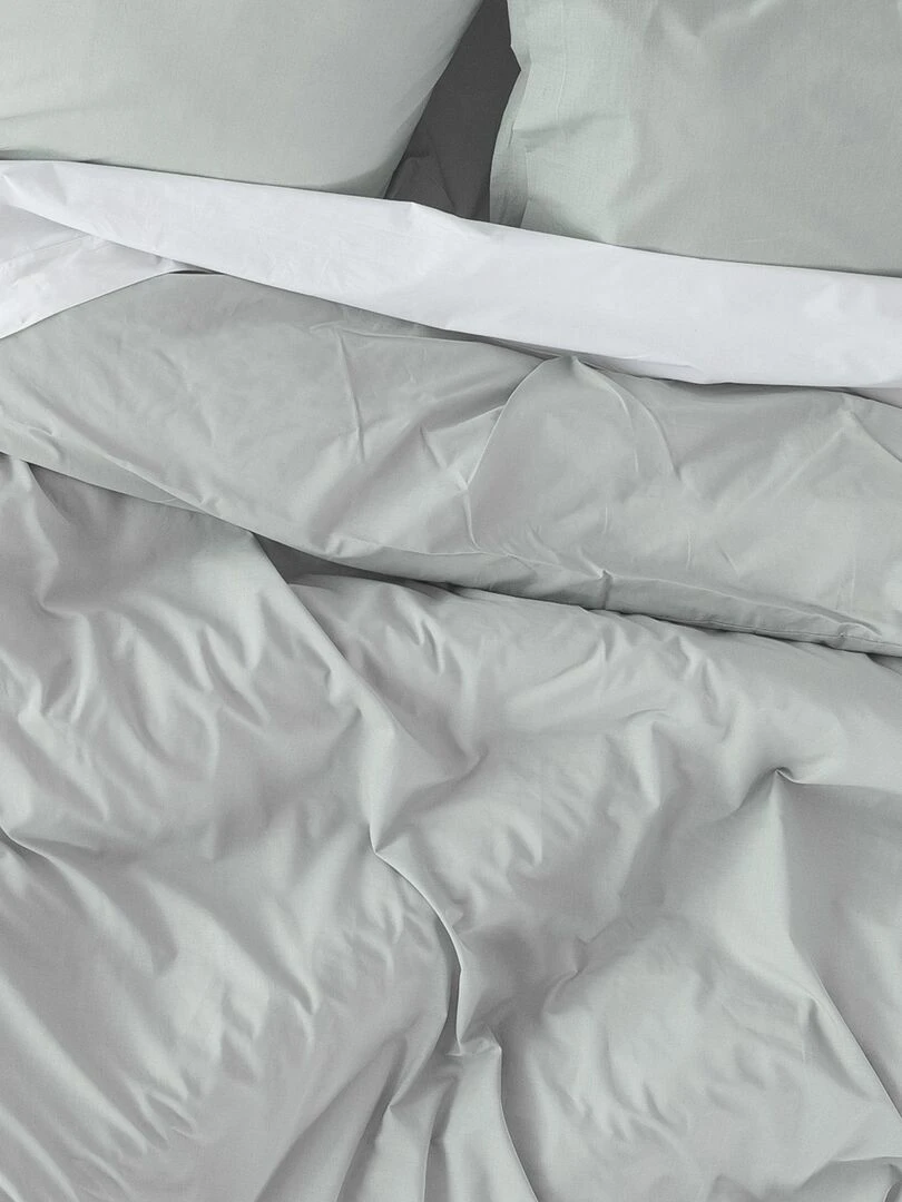 Housse de couette Basic "Happyfriday"   Gris