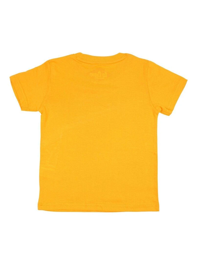 Lee Cooper T shirt garçon imprimé Lee Cooper en coton Orange