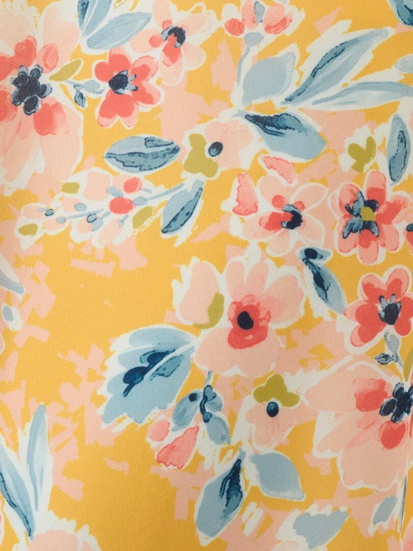 Jupe ceinture à boucle   Damart   Jaune