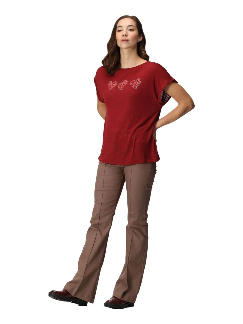 Regatta   T shirt ROSELYNN   Vieux rose