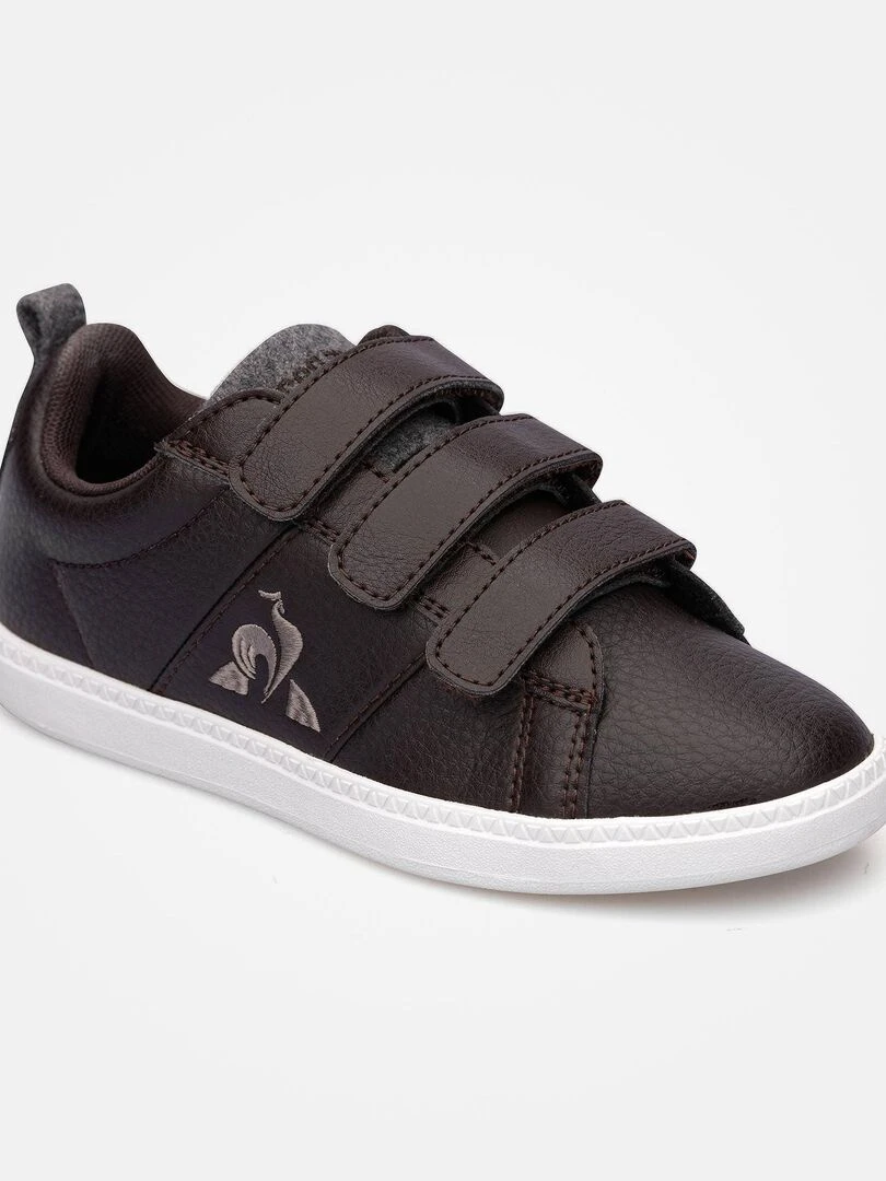 Baskets 'Le Coq Sportif' 'Courtclassic PS' Marron