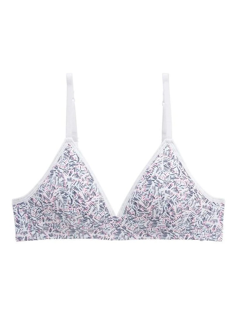 Soutien gorge souple avec mousse amovible Valara Ecru