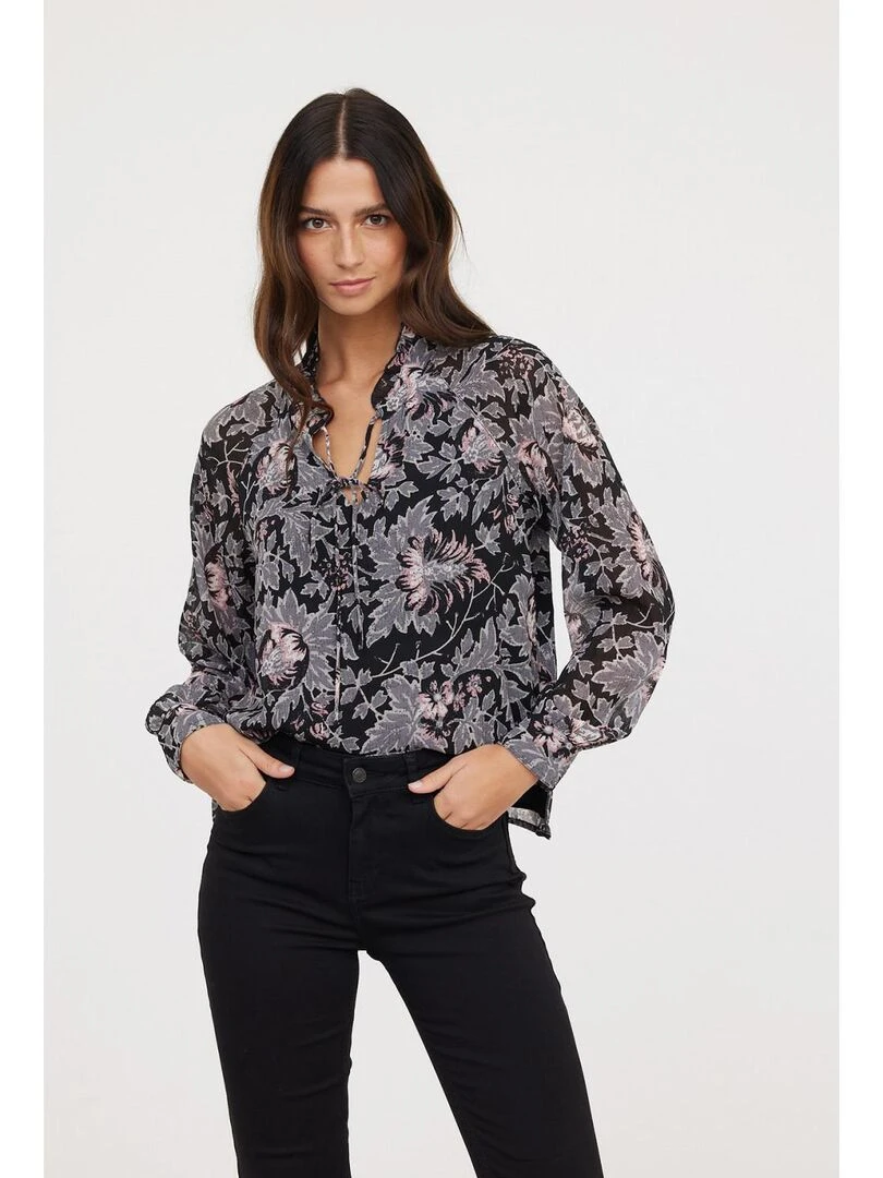 Lee Cooper Blouse polyester regular MUMA Noir