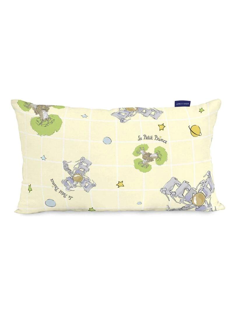 Housse de coussin Imagination "Happyfriday"   Blanc