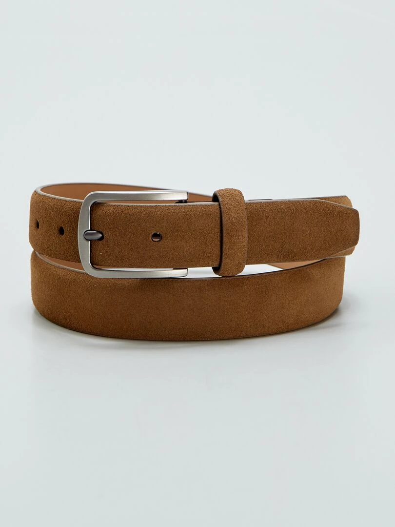 Ceinture fine Marron