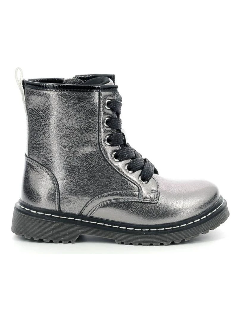 Bottines Synthetique Modoka Argent