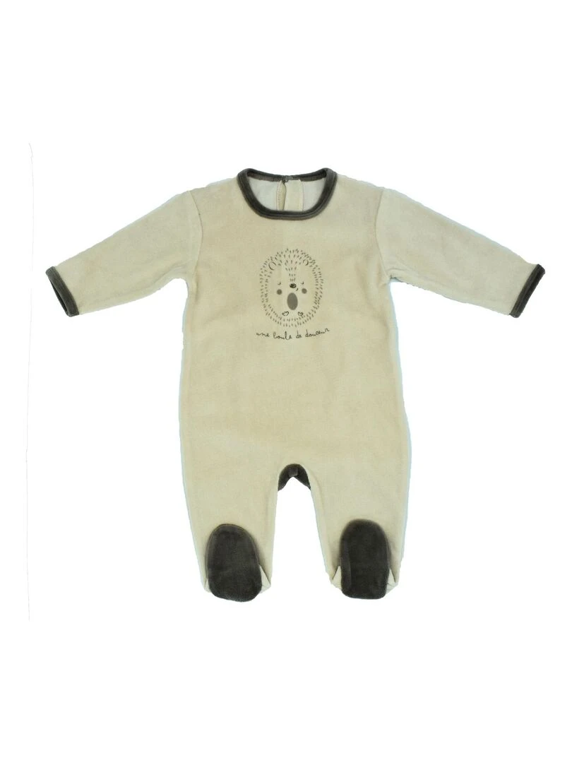 Dors bien velours 'Demain''DOO&BO' Beige
