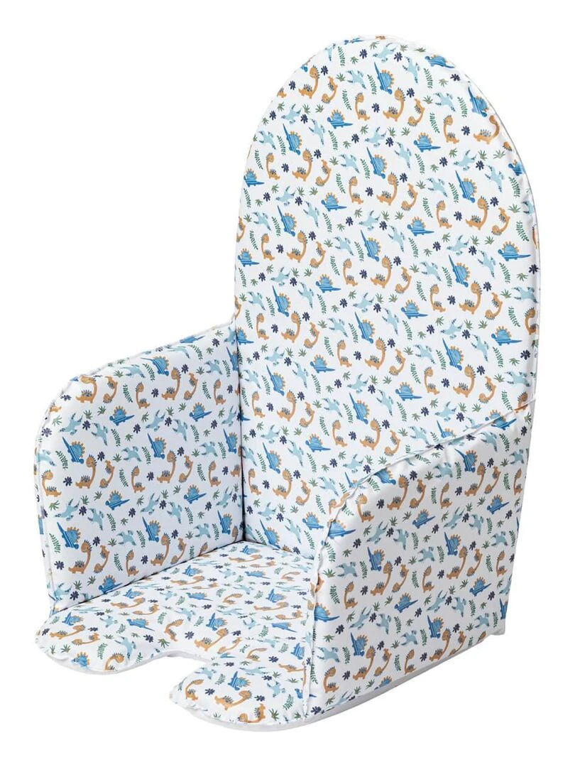 Coussin de chaise Funny Dino Bleu Vert