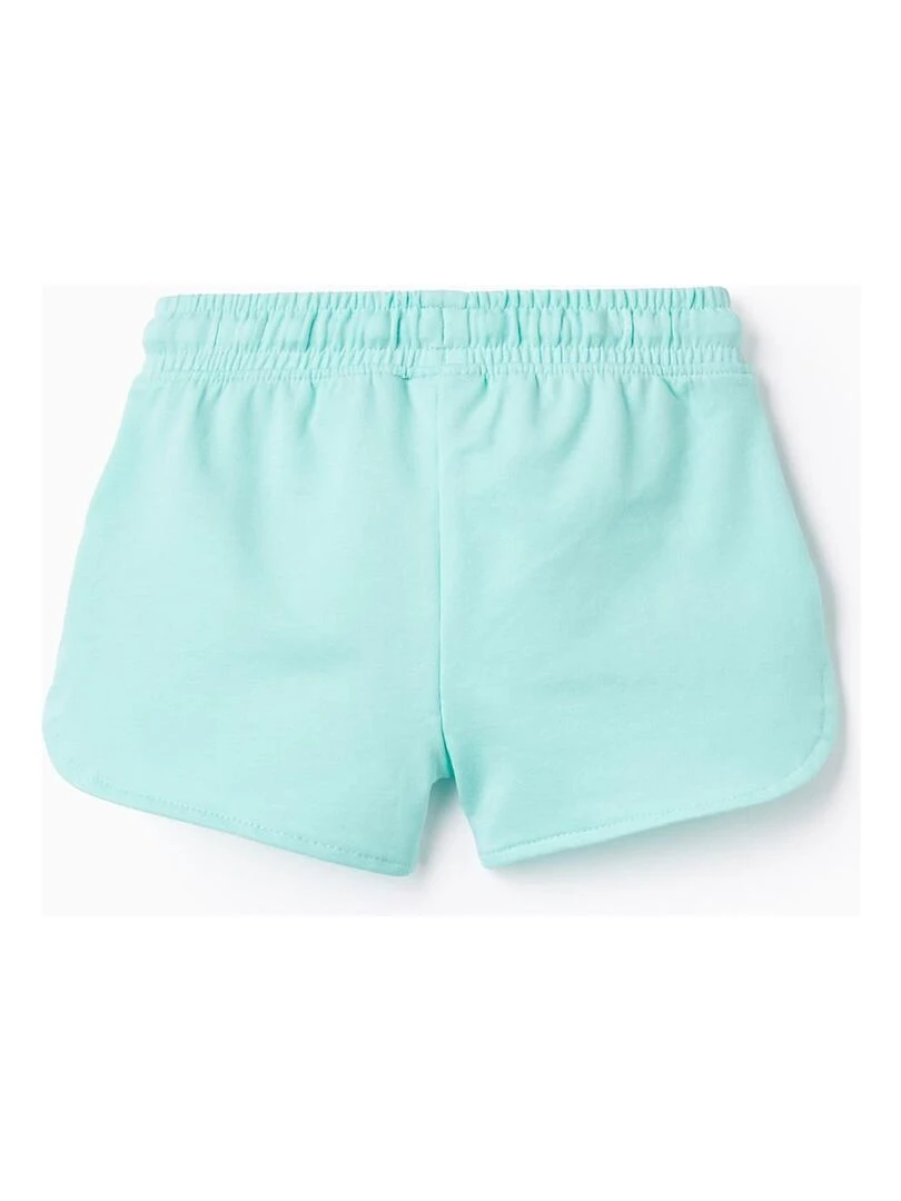 2 Short en Coton pour Bébé Fille EXPLORING AUSTRALIA Vert clair