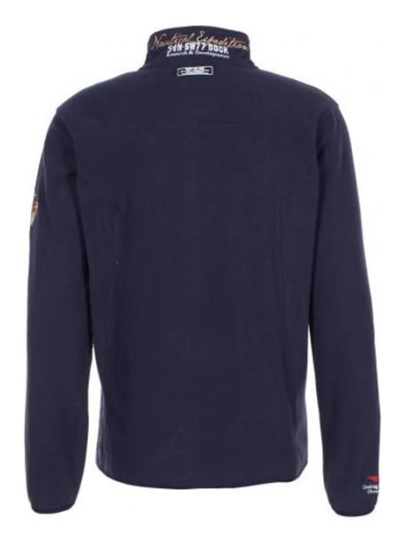 Blouson polaire homme CAUBIN VENT DU CAP Bleu marine