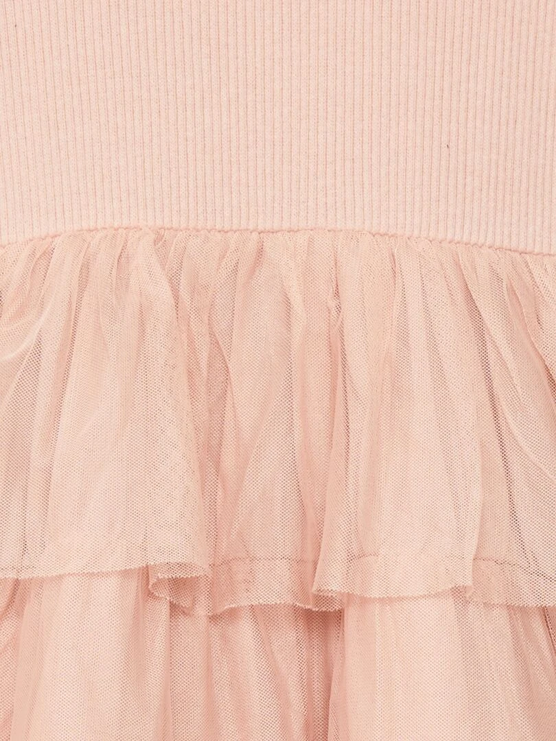 Robe en velours côtelé   Rose