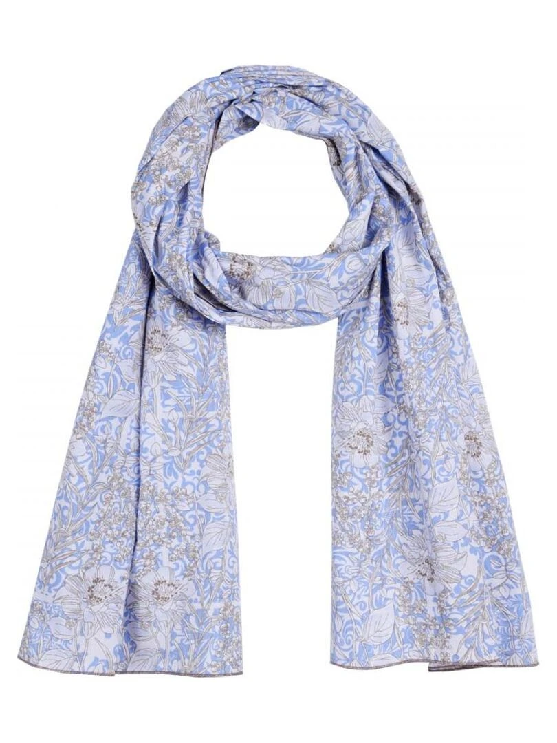 Echarpe légère Laguna   Fabriqué en Europe   Bleu