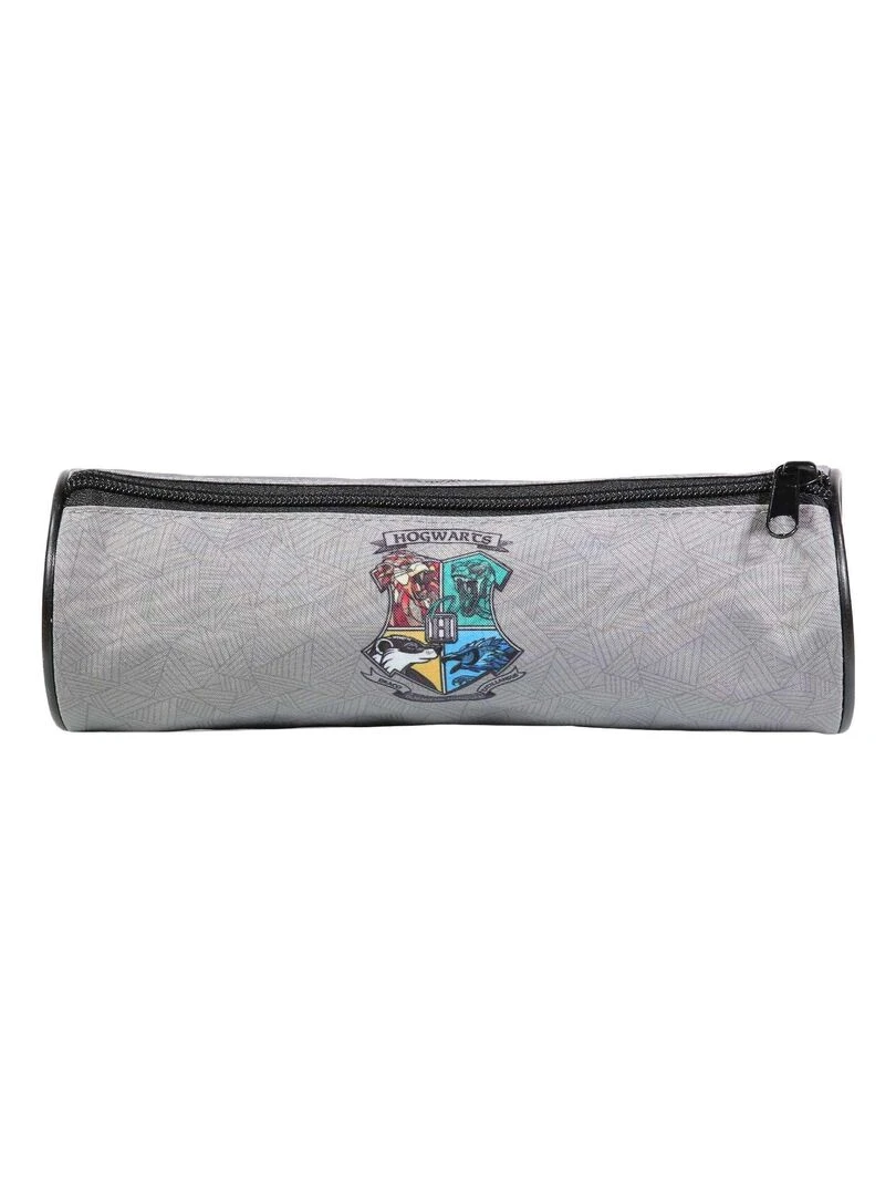 BAGTROTTER Trousse scolaire ronde Harry Potter Grise   Gris