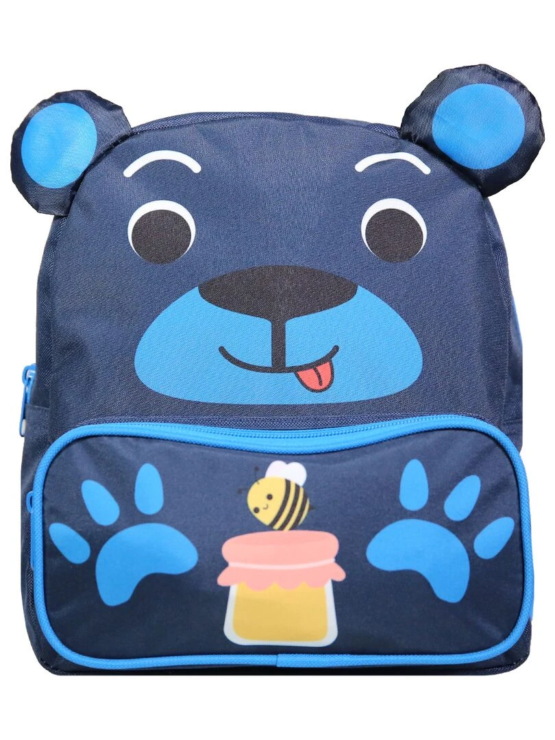 BAGTROTTER Sac à dos gouter 26 cm maternelle Kids Bleu Ourson Bleu