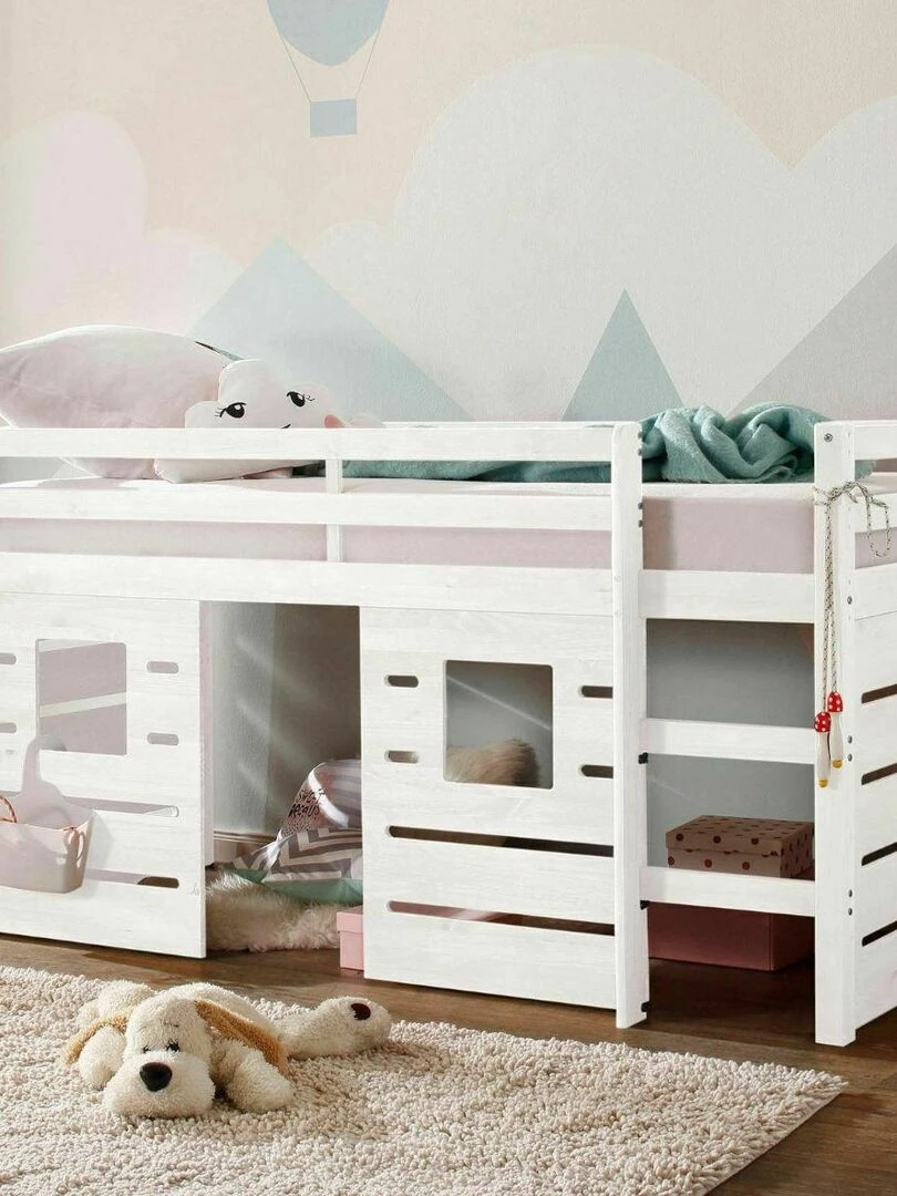 Lit mi hauteur Alma   AKITEN RETAIL   Marron