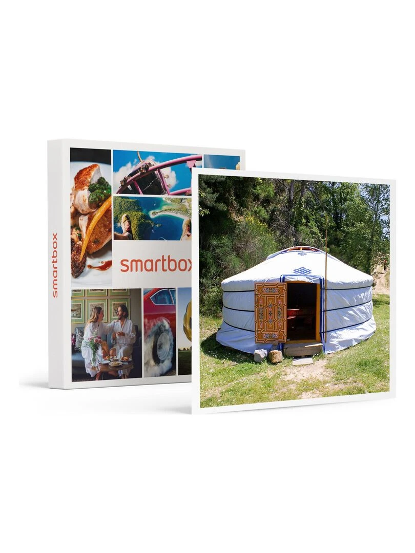 SMARTBOX Coffret Cadeau Séjour insolite en famille : 3 jours en yourte près de Perpignan Séjour N/A