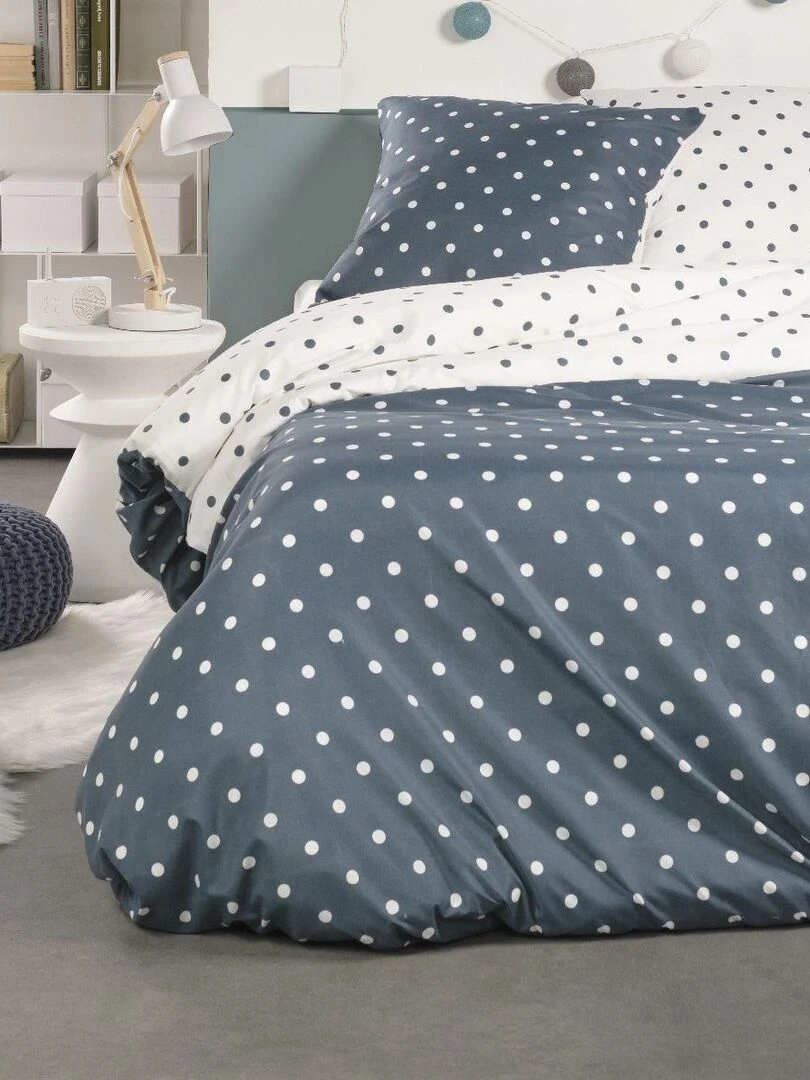 Parure de lit 'CRAZY AGATHE' 'TODAY' Bleu
