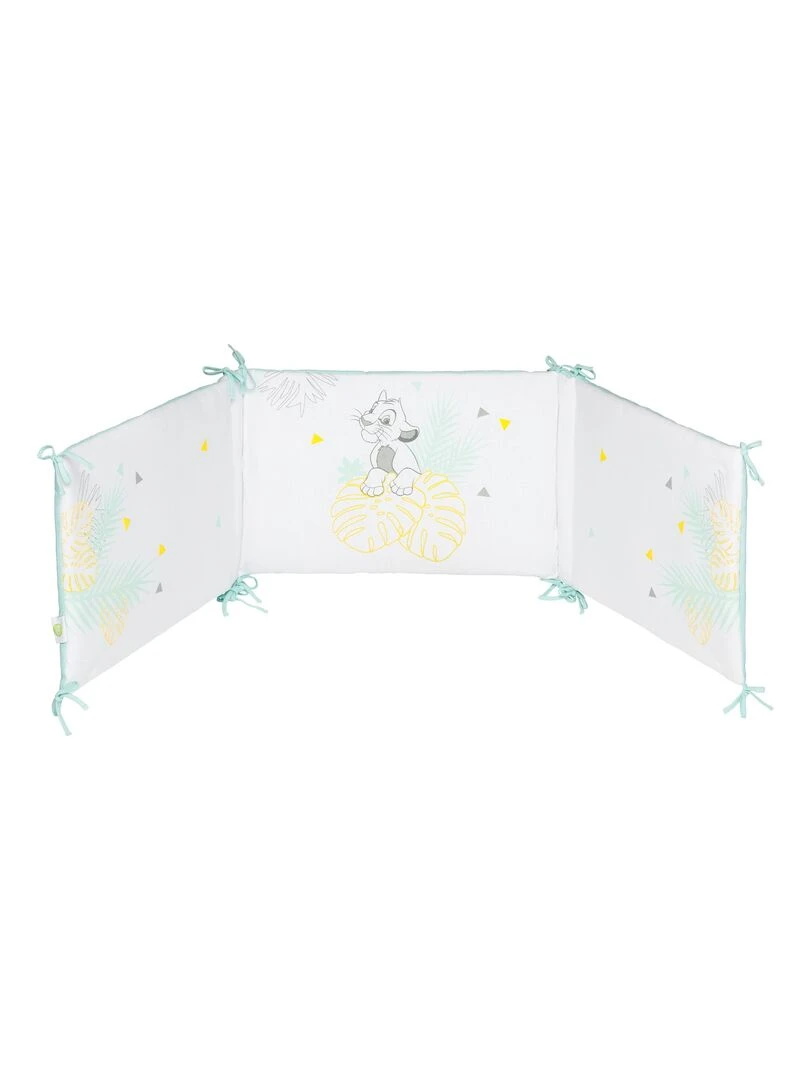 Tour de lit adaptable Disney Roi Lion 40x180 cm Vert