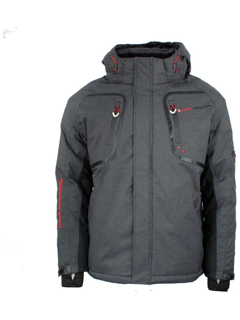 Blouson de ski homme CAMATE PEAK MOUNTAIN Gris