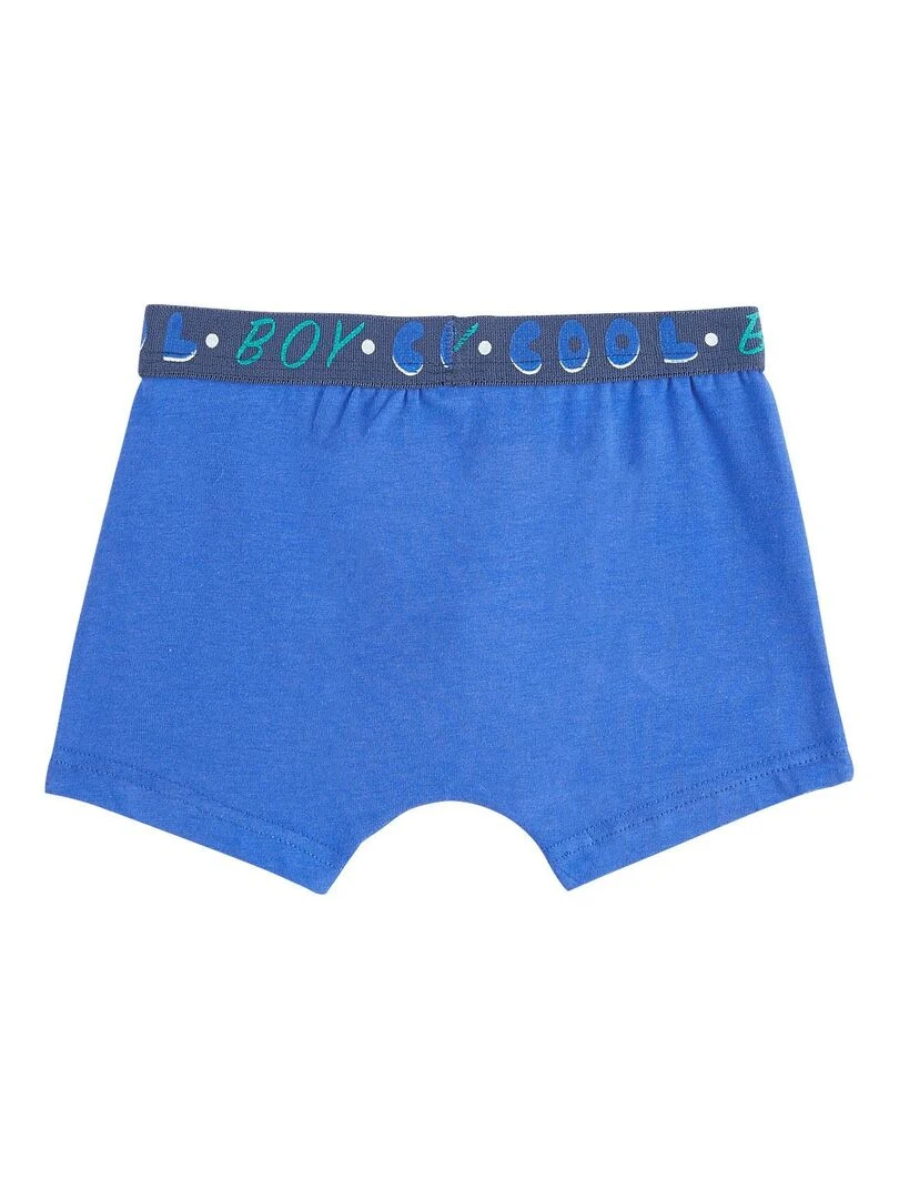 Lot de 2 boxers garçon Salto   Bleu