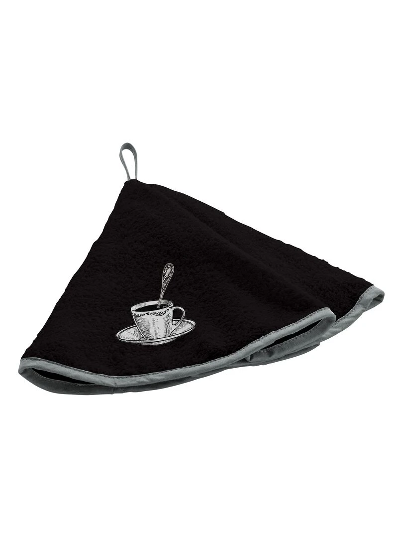 Essuie main Torchon Collection Tasse de cafe Jaune