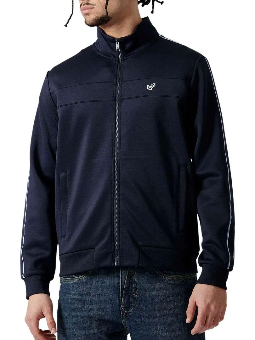 KAPORAL Sweat col montant Bleu marine