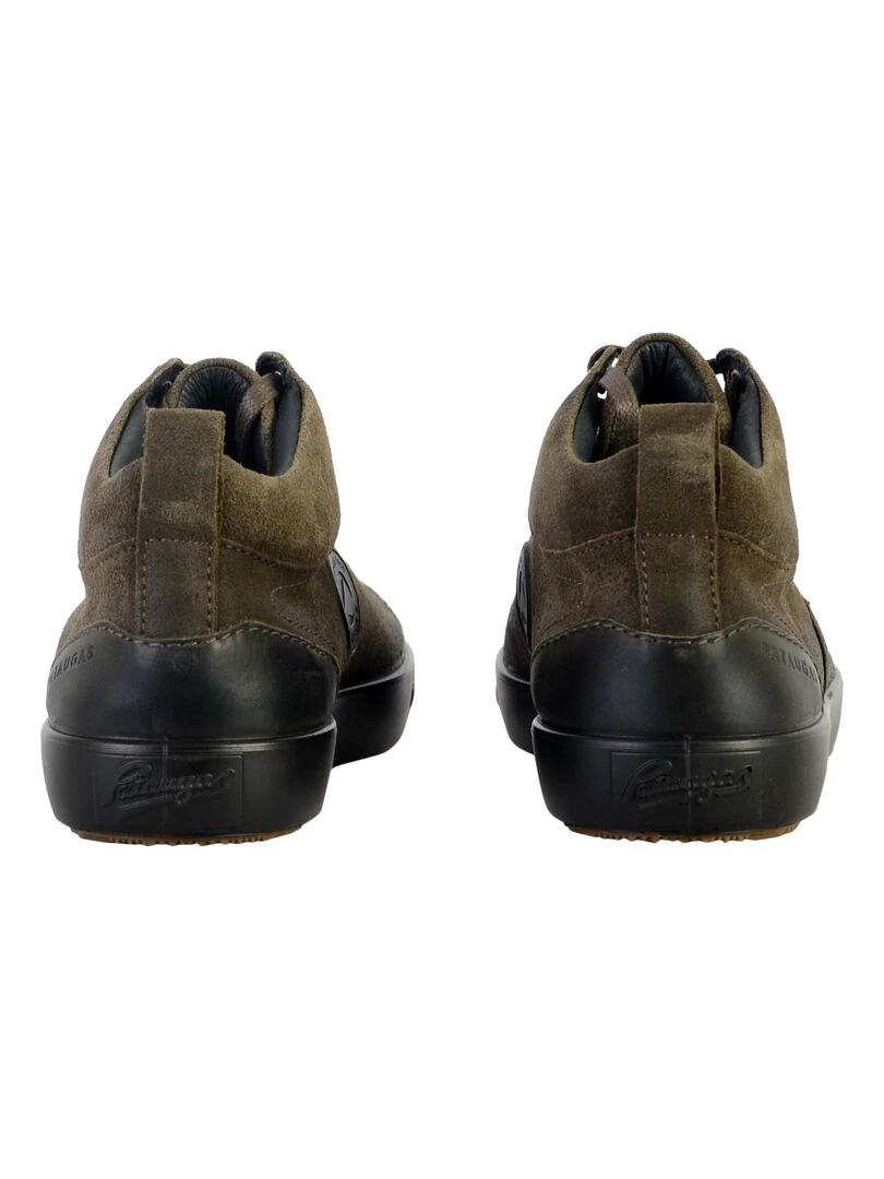 Basket Cuir Pataugas Newcarlo   Vert