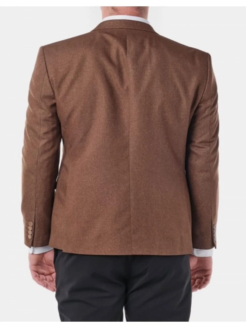 Veste Slim fit 2 boutons Kebello   Marron